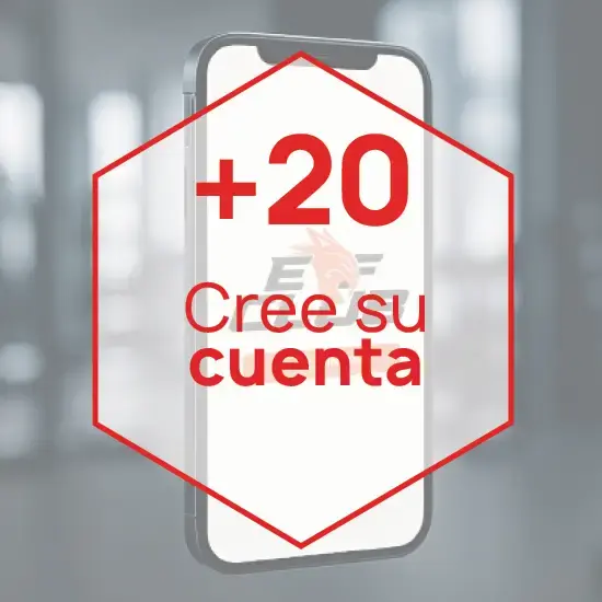 Cree su cuenta