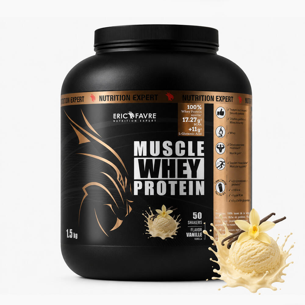 Whey Muscle Protein saveur Vanille