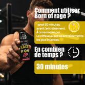 Born of rage shot preworkout - Shot de 50ml sabor Limón