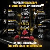 Born of rage shot preworkout - Shot de 50ml sabor Limón