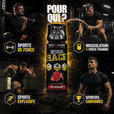 Born of rage shot preworkout - Shot de 50ml flavour Raspberry