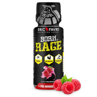 Born of rage shot preworkout - Shot de 50ml flavour Raspberry capacity 50ml