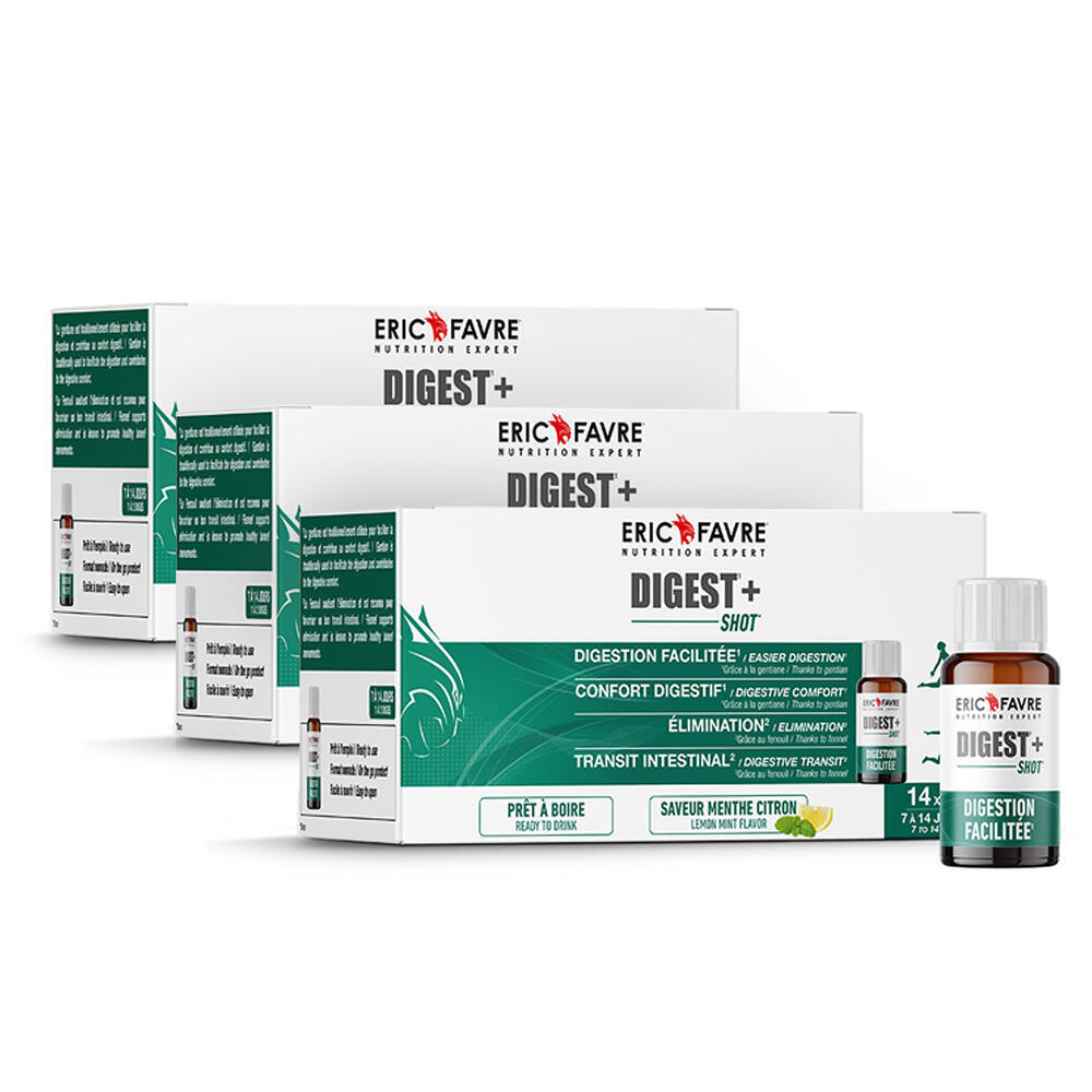 Digest+ Shot Digestion contenance Lot de 3