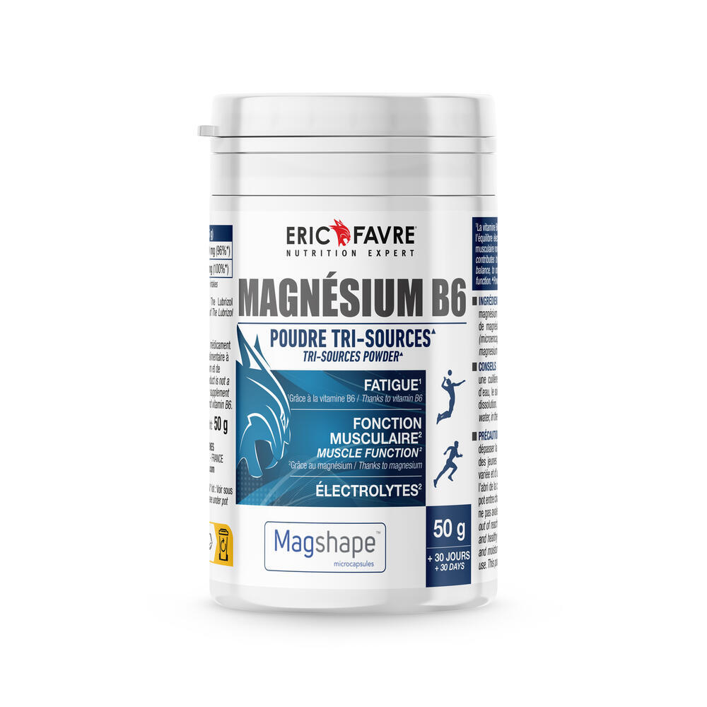 Magnésium B6 en poudre contenance 50g