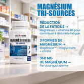 Magnésium Tri-sources contenance 60 gélules