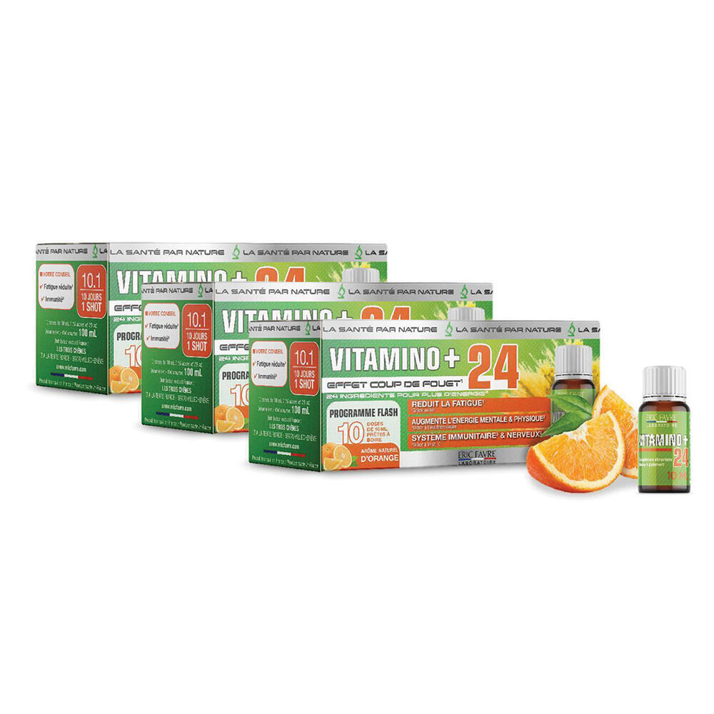 Vitamino + Unicadoses - Immunité, fatigue, multivitamines et minéraux