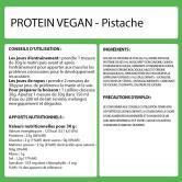Protein Vegan, Proteine végétale tri-source - Sachet Unidose (Pistache)