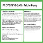 Protein Vegan, Tri-source vegetable protein - Single dose sachet