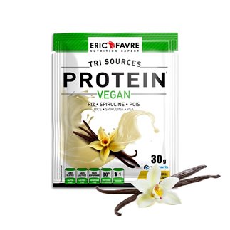 Vegan Protein, Proteína vegetal trifuente - Sobre monodosis sabor Vainilla