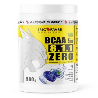 BCAA 8.1.1 Zero Vegan 500gr saveur Blue raspberry