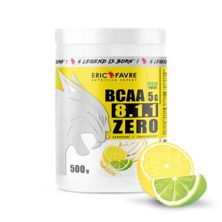 BCAA 8.1.1 ZERO Vegan 500gr saveur Duo citrons (citron - citron vert)