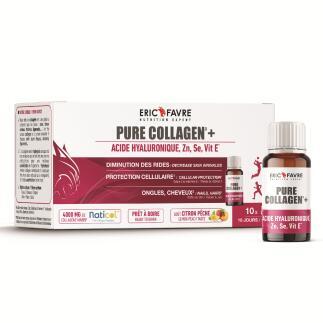 Pure Collagen + Formule Liquide saveur Pêche - Citron