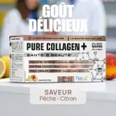 Pure Collagen+ Oferta especial sabor Melocotón-Limón
