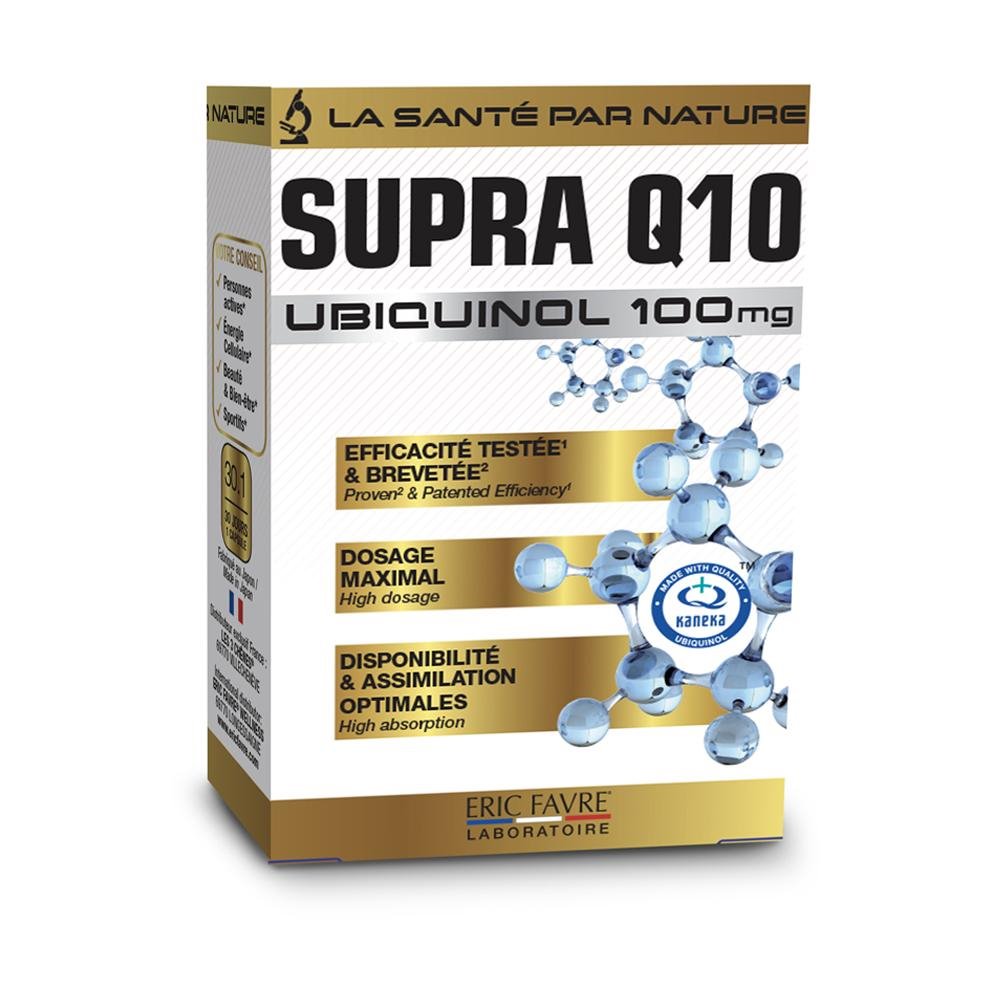 Supra Q10 - 100% Ubiquinol, Bio active