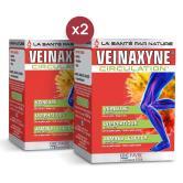 Veinaxyne - Circulation veineuse et lymphatique contenance Lot de 2