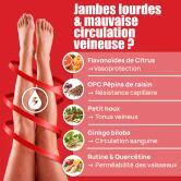 Veinaxyne - Circulation veineuse et lymphatique contenance Lot de 2