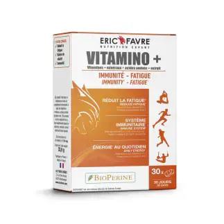 Vitamino+ Immunité, fatigue, Multivitamines et minéraux