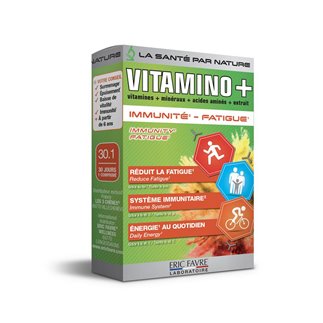 Vitamino+ Immunité, fatigue, Multivitamines et minéraux