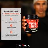 Pure Creatine 200 mesh - Créatine Pro Zero 300 G saveur Naturel