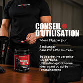 Pure Creatine 200 mesh - Créatine Pro 300 G saveur Naturel