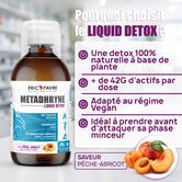 Metadhryne Liquid Detox - Draineur saveur Abricot