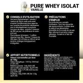 Pure Whey Protein Native 100% Isolate sabor Vainilla