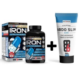 Iron Ultra Fat Burner flavour Natural capacity Iron + Abdo Slim Pack