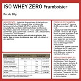 Iso Zero 100% Whey Protéine