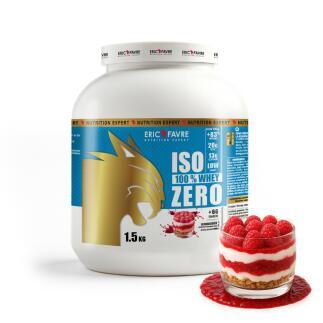 Iso Zero 100% Whey Protéine saveur Framboisier contenance 1,5kg