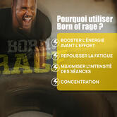 Born Of Rage Vegan Pre Workout Booster - Set of 2 flavour Fruits of the forest