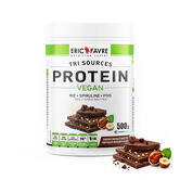 Protéines végétales tri-source, Protein Vegan saveur Chocolat - Noisette