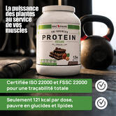 Proteínas vegetales de tres fuentes, Proteína Vegana, Vainilla sabor Vainilla