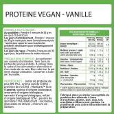 Tri-source vegetable protein, Protein Vegan, Vanilla