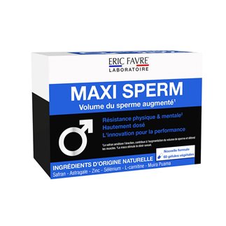 Maxi sperm - Volume du sperme augmenté