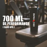 Shaker fitness couleur Rouge