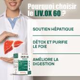 LIV.OX® 60 - Pour une Detox du foie efficace 