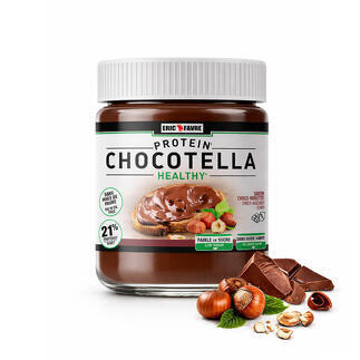Chocotella Healthy - Pâte à tartiner protéinée saveur Chocolat - Noisette contenance 250g
