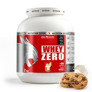 Whey Zero Protéine saveur Cookies & cream contenance 2kg