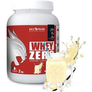 Whey Zero Proteine pour développement musculaire 22 Grammes de protéine par dose