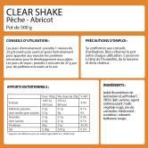 Clear Shake - Iso Protein Water batch Pêche