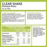 Clear Shake - Iso Protein Water saveur Pomme Poire