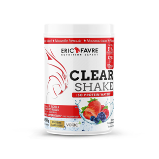 Clear Shake - Iso Protein Water flavour Red Fruits capacity 450g