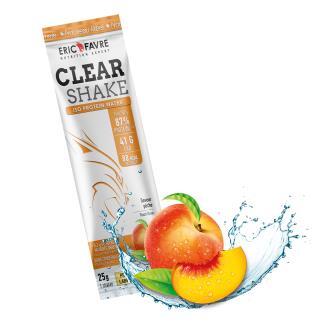 Clear Shake - Iso Protein Water - Dosís única sabor Melocotón-Albaricoque contenido 25g