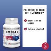 Omega 3 -  Coeur et cerveau - Lot de 3 unités 