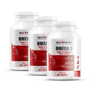 Omega 3 -  Coeur et cerveau - Lot de 3 unités