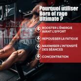 Born of Rage Ultimate - Préworkout sans créatine saveur Fruit de la passion