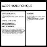 Hyaluronic acid + - 60 vegetarian capsules