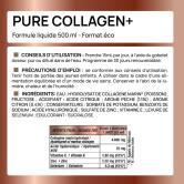 Pure Collagen + - Formule liquide 500 ml - Format éco