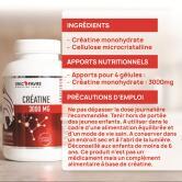 Monohidrato de creatina 3000 mg 