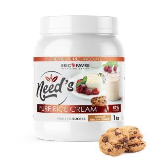 Need's Pure Rice Cream - Crema de arroz sabor Biscuit Cookie contenido 1 kg